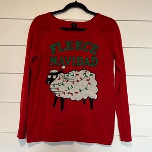 Christmas Sweater! “FLEECE NAVIDAD”